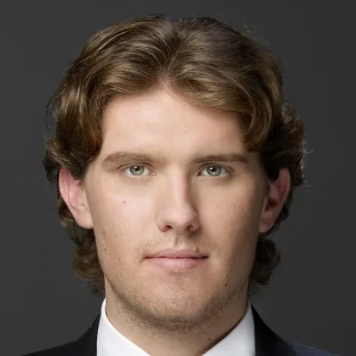 Aidan O'Donnell, choral scholar at St James' Church from 2018 to 2023