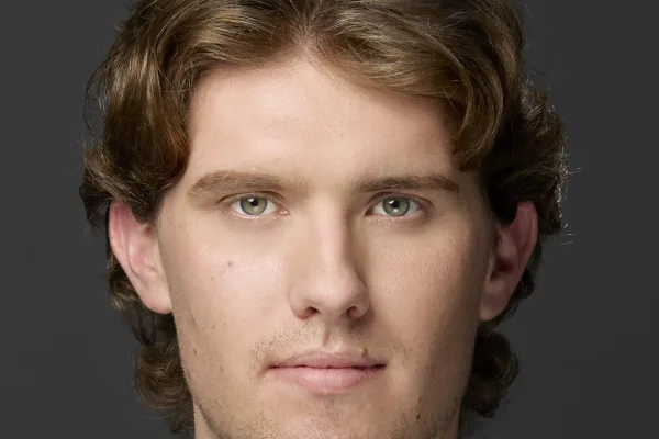 Aidan O'Donnell, choral scholar at St James' Church from 2018 to 2023