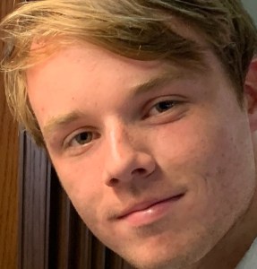 Callum Knox, organ scholar at St James' Church