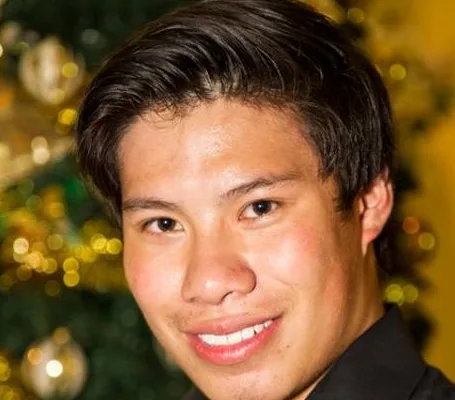 Cronan Yu, choral scholar at St James' Church from 2017 to 2019