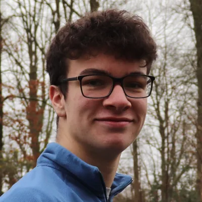 Harry Brookes-Owen, choral scholar at St James' Church from 2019 to 2020