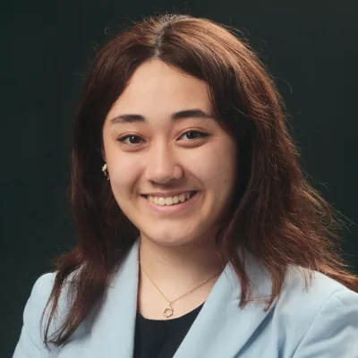 Veronica Vella, choral scholar at St James' Church from 2024 to 2025