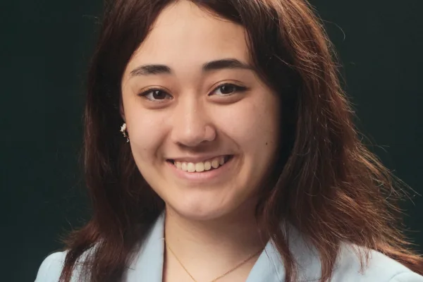 Veronica Vella, choral scholar at St James' Church from 2024 to 2025