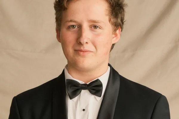 Sebastian Stagg, 2025 choral scholar at St James' Church